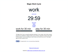 Tablet Screenshot of magicworkcycle.com